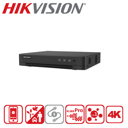 IDS-7208HUHI-M1/T  8-ch 5MP 1U H.265 AcuSense DVR-2Y