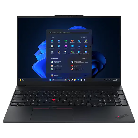 ThinkPad E16 Gen 3, Intel® Core™ Ultra 5 225H 16GB 512GB 16 WIF BL -3Y & 1Y B & A
